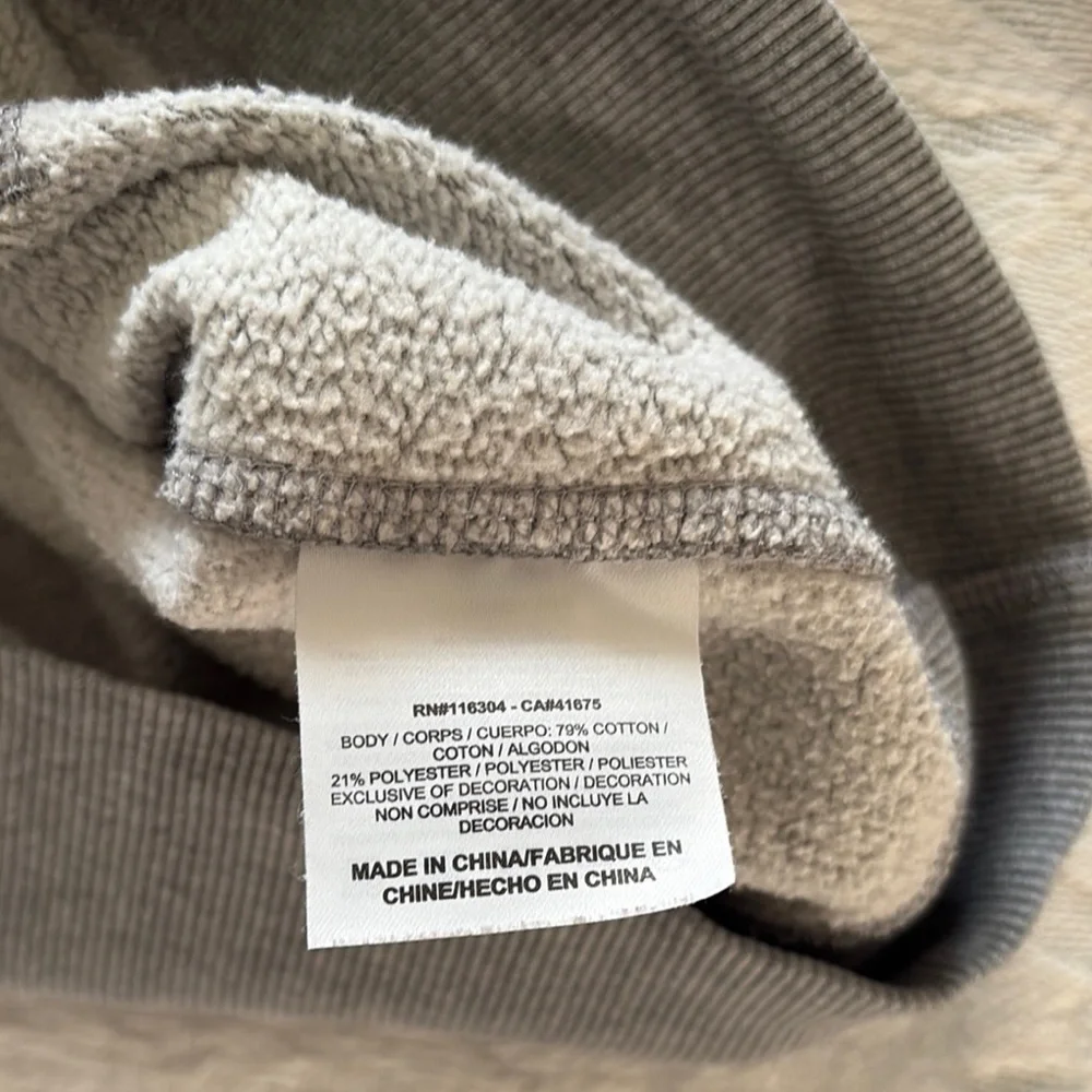 Gently Loved Vintage Chuck Taylor Converse Light Gray Hoodie Sweater Unisex